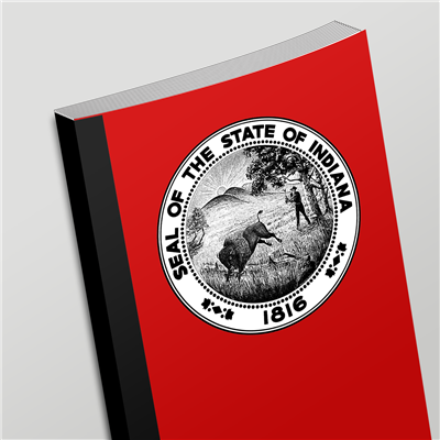 Tape Bound Book: 8.5x 11"